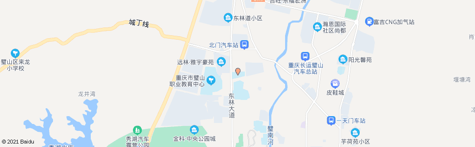 重庆北街小学_公交站地图_重庆公交_妙搜公交查询2024