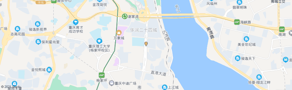 重庆南北大道_公交站地图_重庆公交_妙搜公交查询2025