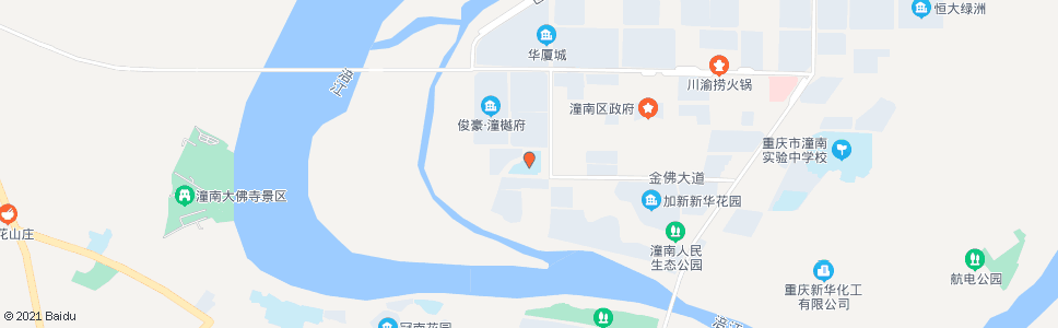 重庆潼南人民小学_公交站地图_重庆公交_妙搜公交查询2025