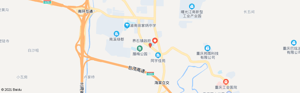 重庆腊梅路_公交站地图_重庆公交_妙搜公交查询2025