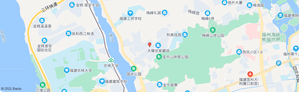 福州梁厝(鼓楼区)_公交站地图_福州公交_妙搜公交查询2025