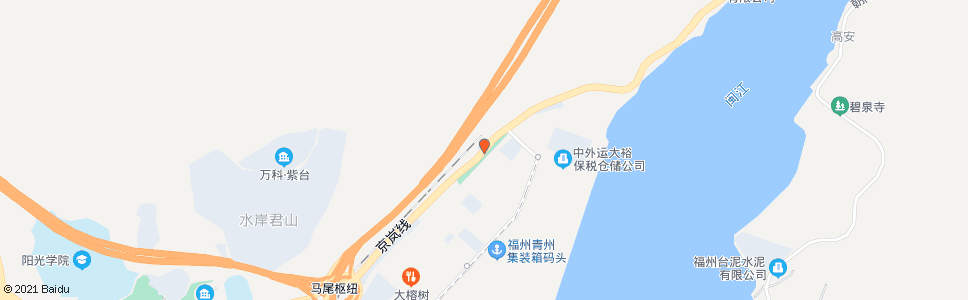 福州红山新村_公交站地图_福州公交_妙搜公交查询2024