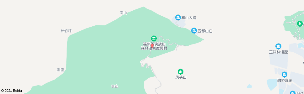 福州旗山度假村_公交站地图_福州公交_妙搜公交查询2025