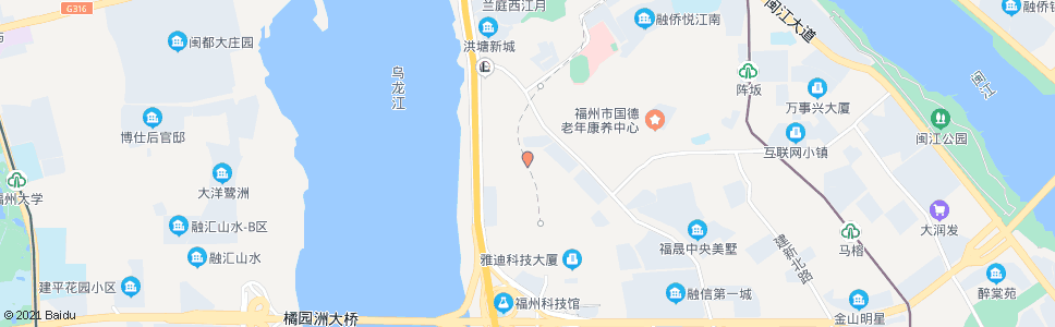 福州金山工业区鼓楼园_公交站地图_福州公交_妙搜公交查询2024