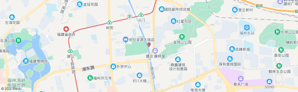 福州前岐西路_公交站地图_福州公交_妙搜公交查询2024