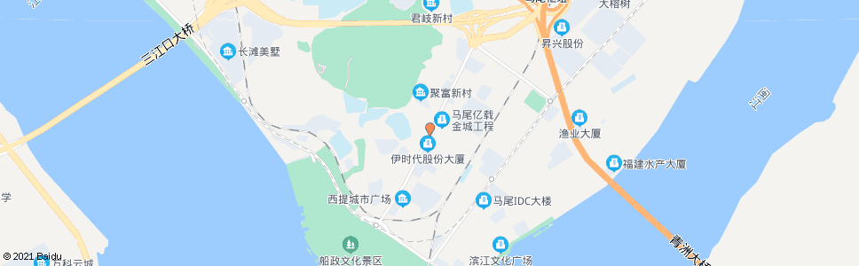 福州沿山市场_公交站地图_福州公交_妙搜公交查询2025