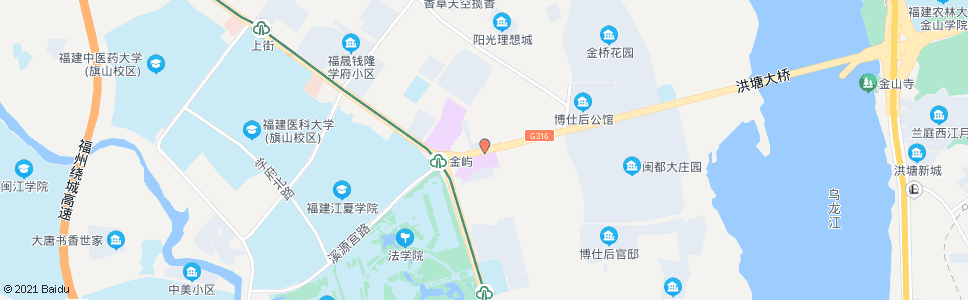 福州上街环岛_公交站地图_福州公交_妙搜公交查询2025