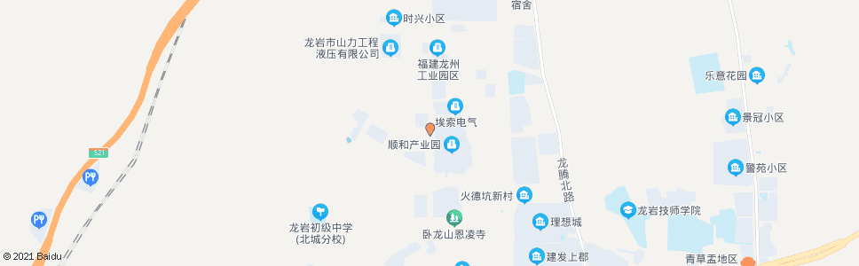 龙岩汇福食品_公交站地图_龙岩公交_妙搜公交查询2024