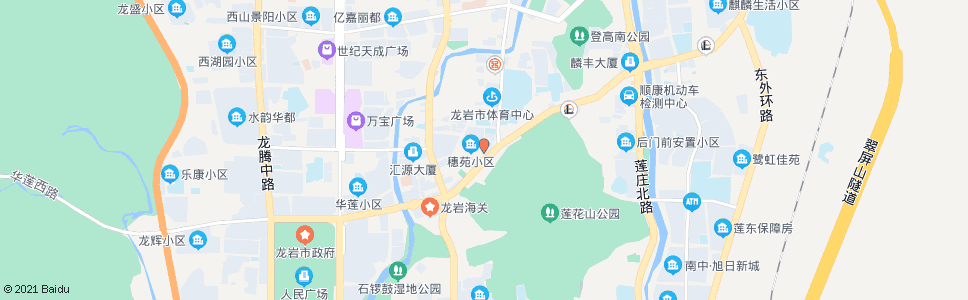 龙岩建设大厦_公交站地图_龙岩公交_妙搜公交查询2024