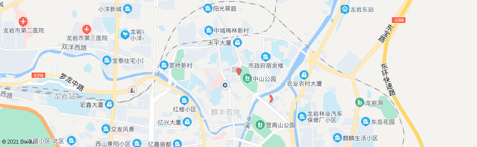 龙岩北市场_公交站地图_龙岩公交_妙搜公交查询2024