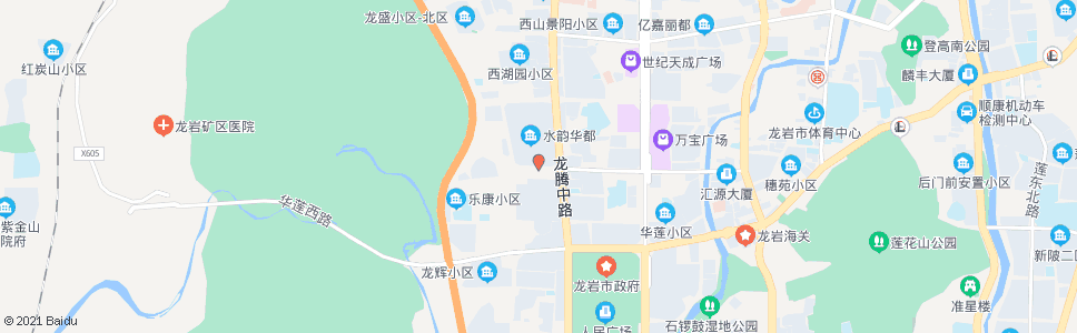 龙岩西陂社区_公交站地图_龙岩公交_妙搜公交查询2024