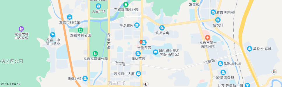 龙岩闽西职业技术学院_公交站地图_龙岩公交_妙搜公交查询2024