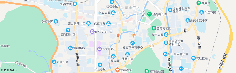 龙岩新阳光医院(苏溪农贸市场)_公交站地图_龙岩公交_妙搜公交查询2024