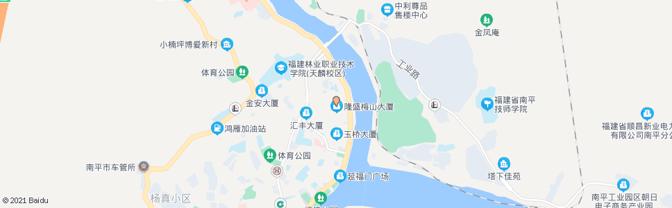 南平东山路_公交站地图_南平公交_妙搜公交查询2024