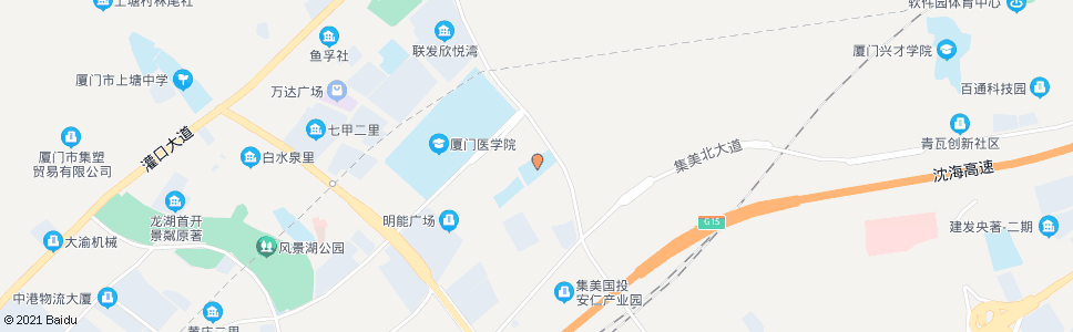 厦门三社小学_公交站地图_厦门公交_妙搜公交查询2024