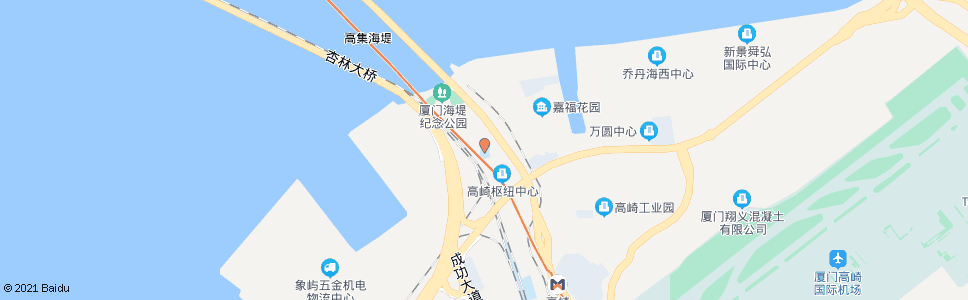 厦门高崎小学_公交站地图_厦门公交_妙搜公交查询2024