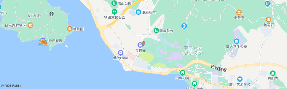 厦门化工学校西门_公交站地图_厦门公交_妙搜公交查询2025