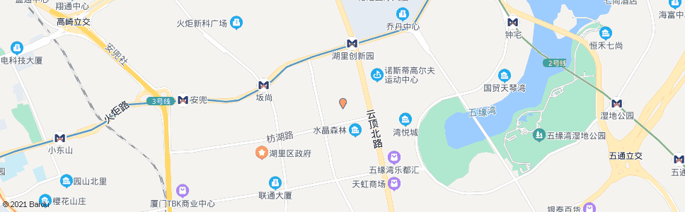 厦门双十中学枋湖校区_公交站地图_厦门公交_妙搜公交查询2024