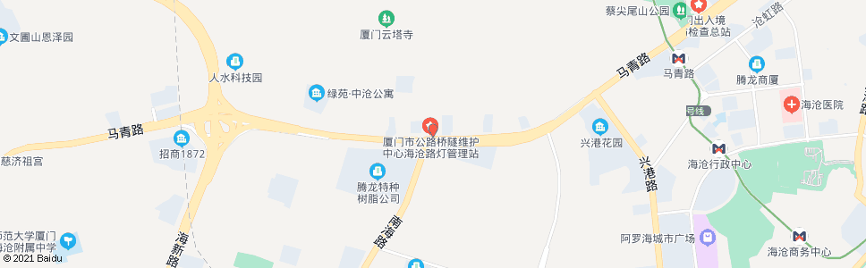 厦门中沧公路站_公交站地图_厦门公交_妙搜公交查询2024