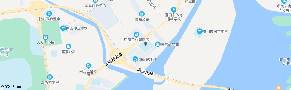 厦门实验中学新校区_公交站地图_厦门公交_妙搜公交查询2025