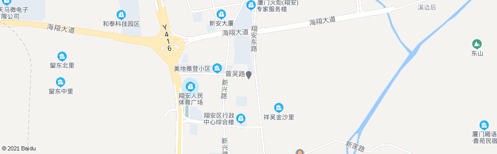 厦门新店公交场站_公交站地图_厦门公交_妙搜公交查询2024