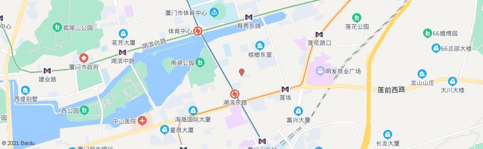 厦门湖光路_公交站地图_厦门公交_妙搜公交查询2024