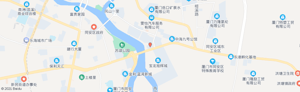 厦门同安区法院_公交站地图_厦门公交_妙搜公交查询2025