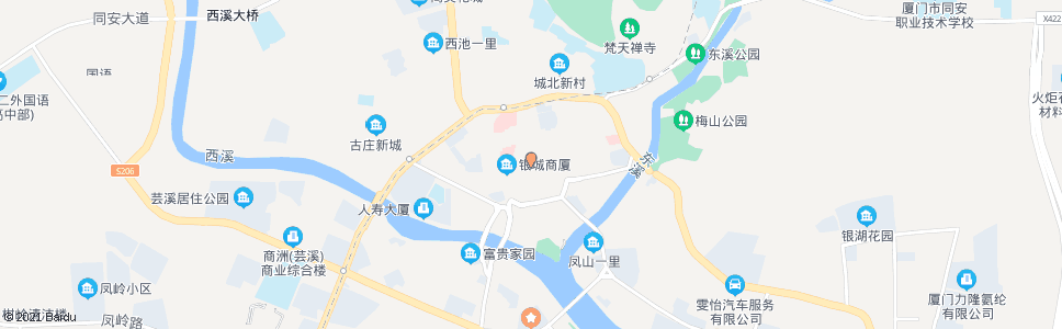 厦门同新北路_公交站地图_厦门公交_妙搜公交查询2025