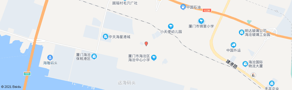 厦门海沧街道_公交站地图_厦门公交_妙搜公交查询2024