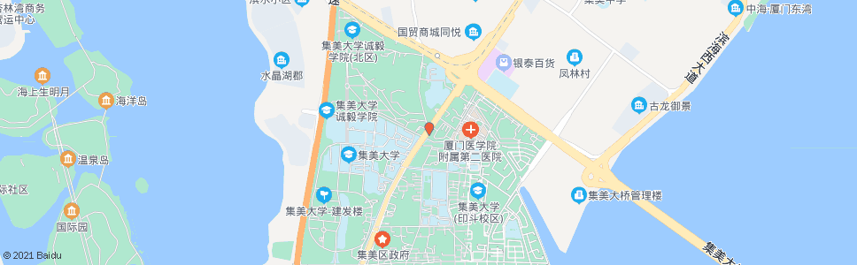 厦门孙厝路口_公交站地图_厦门公交_妙搜公交查询2025