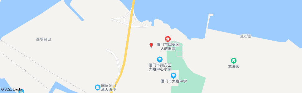 厦门田墘村_公交站地图_厦门公交_妙搜公交查询2025