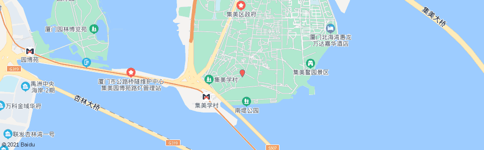 厦门机械工程学院_公交站地图_厦门公交_妙搜公交查询2025