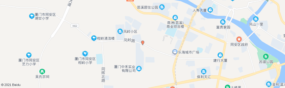 厦门凤岗_公交站地图_厦门公交_妙搜公交查询2025