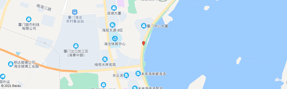 厦门海沧信息公园_公交站地图_厦门公交_妙搜公交查询2024