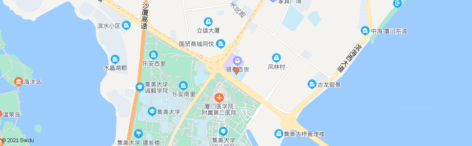 厦门嘉庚体育馆(2)_公交站地图_厦门公交_妙搜公交查询2025