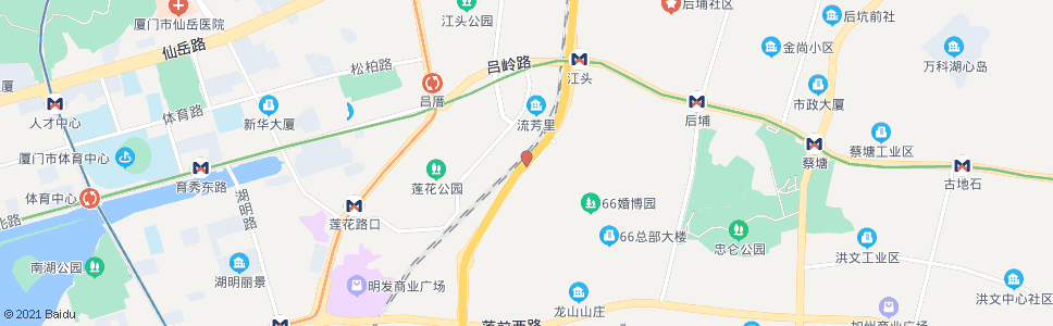 厦门谊爱路(成功大道)_公交站地图_厦门公交_妙搜公交查询2024