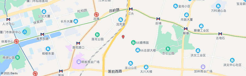 厦门谊爱路_公交站地图_厦门公交_妙搜公交查询2024