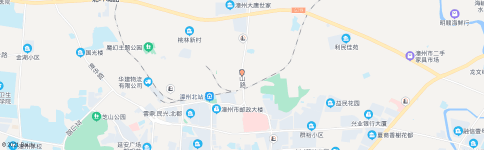 漳州岱山村_公交站地图_漳州公交_妙搜公交查询2025