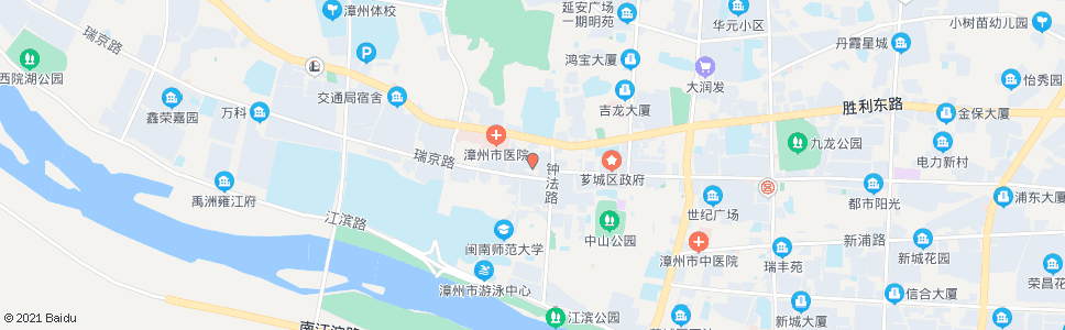 漳州警官俱乐部_公交站地图_漳州公交_妙搜公交查询2025