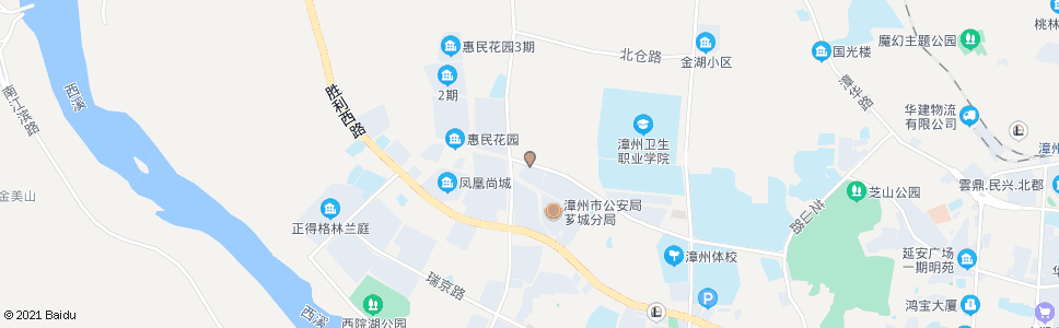 漳州市档案馆_公交站地图_漳州公交_妙搜公交查询2025