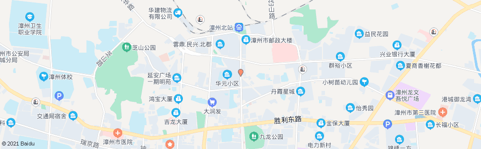 漳州华元小区东门_公交站地图_漳州公交_妙搜公交查询2024