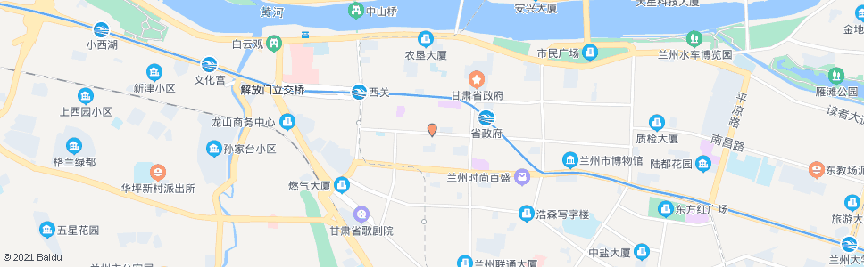 兰州陇西路口_公交站地图_兰州公交_妙搜公交查询2024