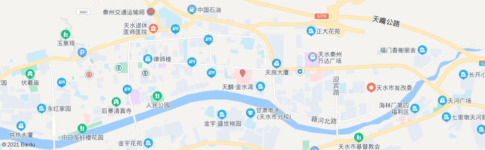 天水市医院_公交站地图_天水公交_妙搜公交查询2025