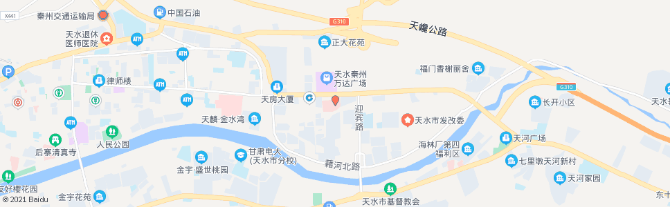 天水市妇幼保健院_公交站地图_天水公交_妙搜公交查询2025