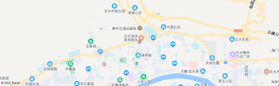 天水新华门小学_公交站地图_天水公交_妙搜公交查询2024