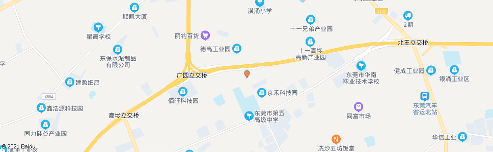 东莞横滘头村_公交站地图_东莞公交_妙搜公交查询2024