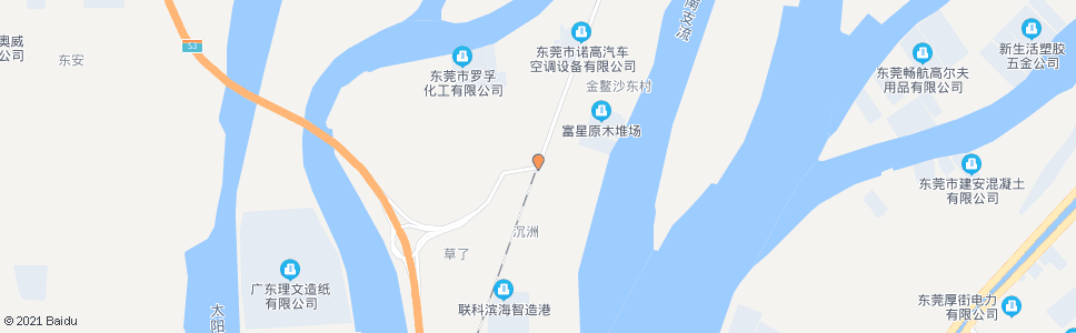 东莞钢材城_公交站地图_东莞公交_妙搜公交查询2024