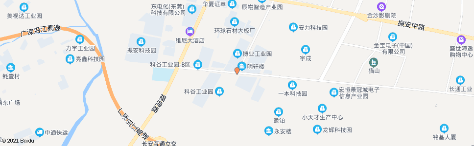 东莞中南路路口_公交站地图_东莞公交_妙搜公交查询2024