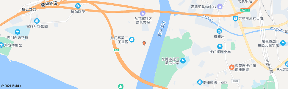 东莞三门口村_公交站地图_东莞公交_妙搜公交查询2024