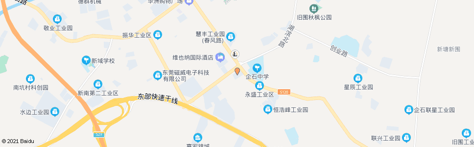 东莞华通城_公交站地图_东莞公交_妙搜公交查询2024